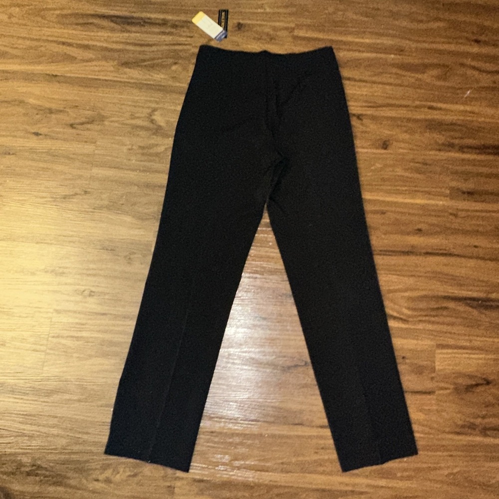 Pendleton Updated Classic Dress‎ Pants Womens 4 Black High Rise Straight Leg